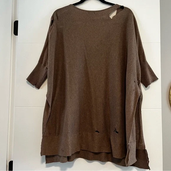 Dynamite | Distressed Oversized Sweater - Picture 9 of 14